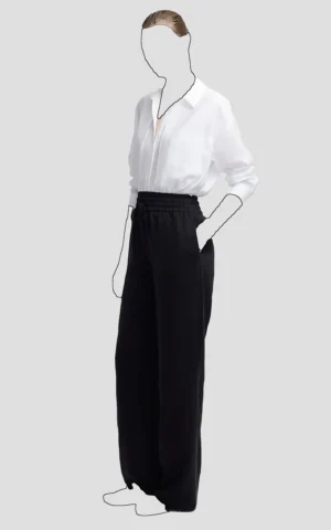 شلوار زنانه راسته مشکی راحت ایپکیول