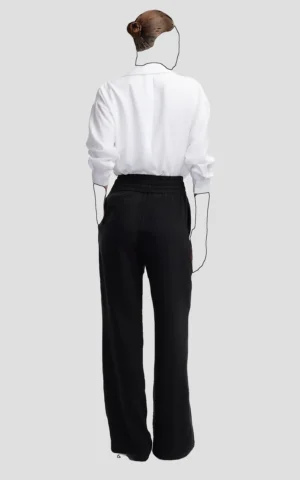 شلوار زنانه راسته مشکی راحت ایپکیول