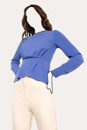 بلوز آستین بلند زنانه نوادو (Nevado) مدل کمر چین‌دار کد 402012031167