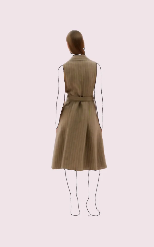 پیراهن زنانه ROMAN کد Y2511040 - Image 2