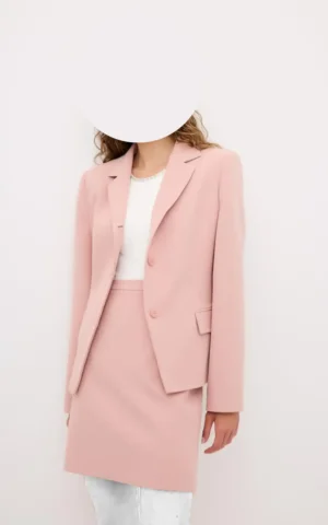 دامن زنانه کوتاه صورتی adL با طراحی شیک و خاص - فروشگاه کی شاپ