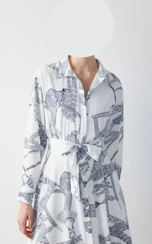 پیراهن زنانه IPEKYOL کد IS1230002286 - Image 2