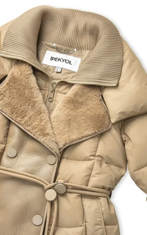 کاپشن زنانه IPEKYOL کد IW6240012143 - Image 2