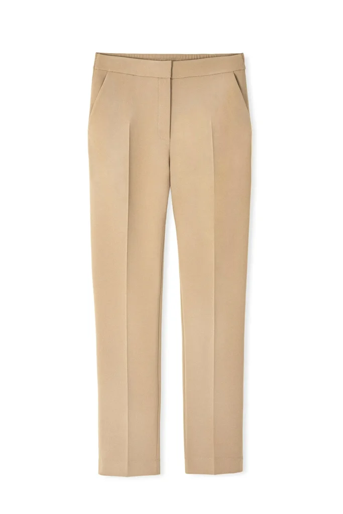 شلوار زنانه بژ راسته رسمی برند ایپکیول