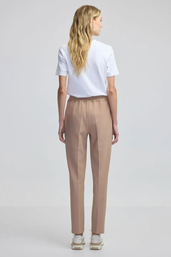 شلوار زنانه بژ راسته رسمی برند ایپکیول