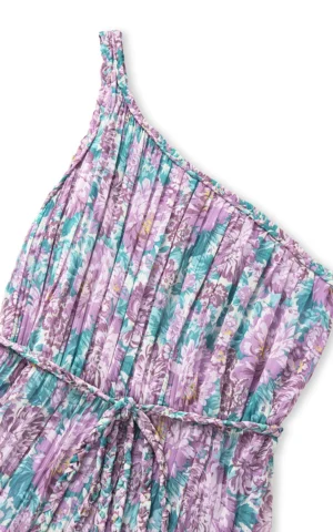 پیراهن زنانه طرح‌دار میدی طرح‌گل خنک ایپکیول