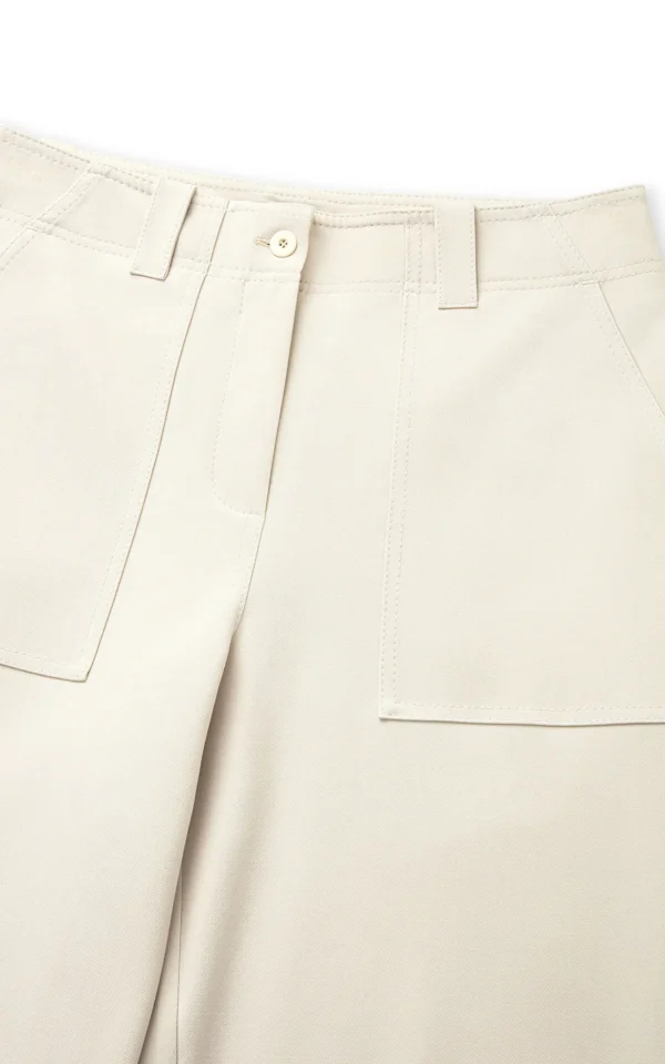 شلوار زنانه راسته شیری مجلسی ایپکیول