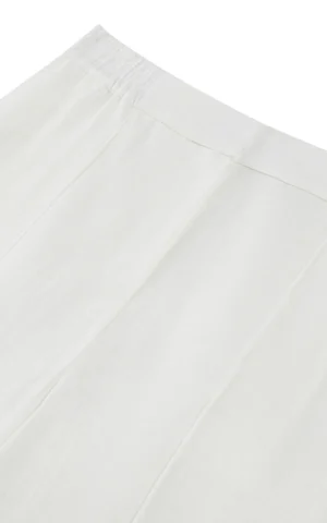 شلوار زنانه راسته سفید مجلسی ایپکیول