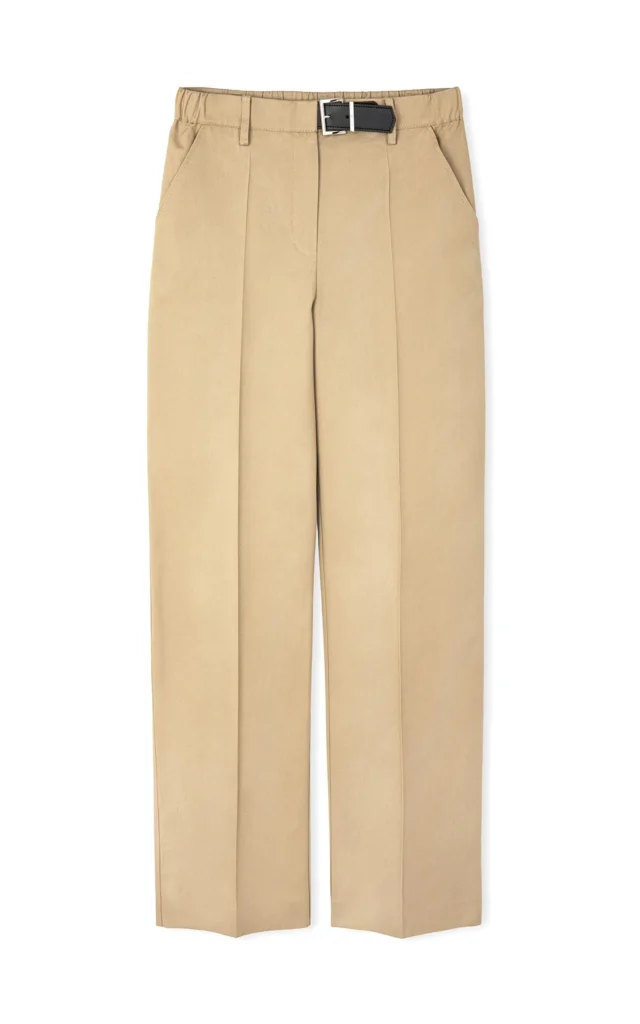 شلوار زنانه شتری رنگ رسمی ایپکیول