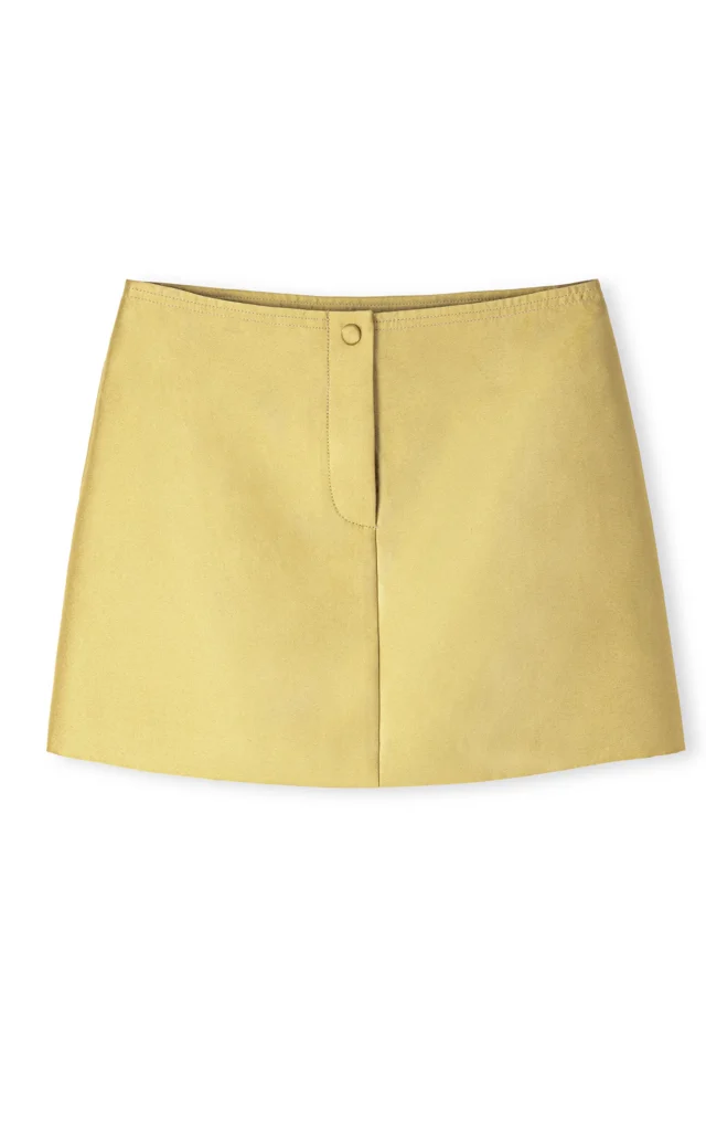 مینی دامن طلایی رنگ ست شدنی ایپکیول