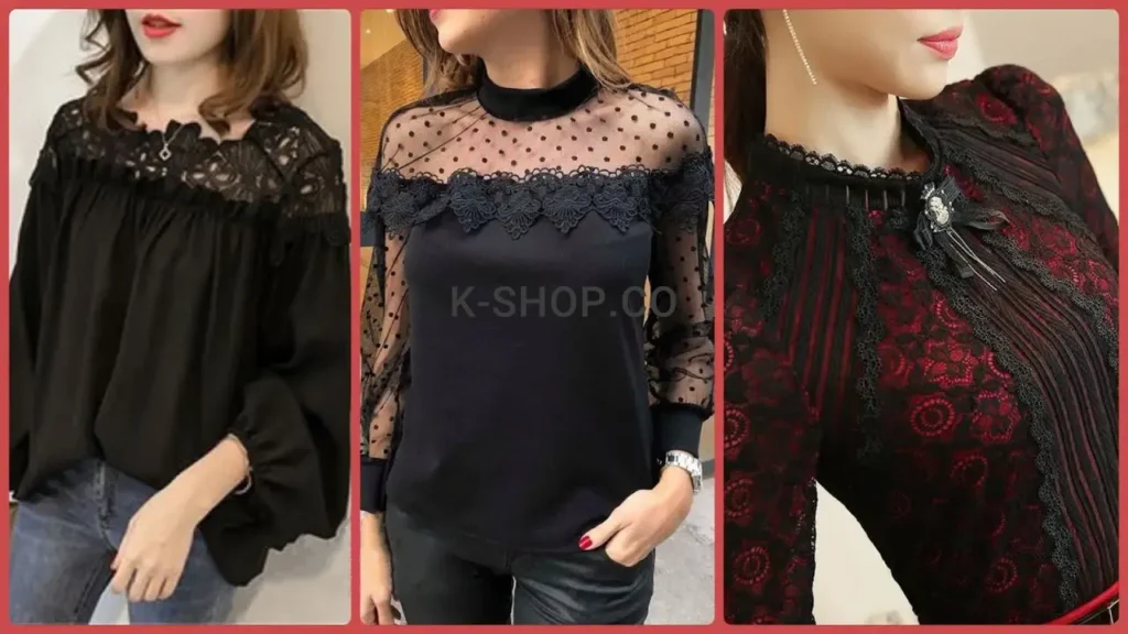 بلوز زنانه مشکی