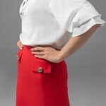 دامن کوتاه زنانه نوادو (Nevado) قرمز مدل جیبدار کد 402015011106 دامن کوتاه زنانه نوادو (Nevado) قرمز مدل جیبدار کد 402015011106