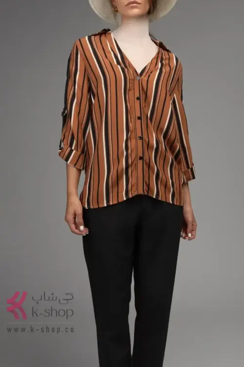شومیز راه راه زنانه