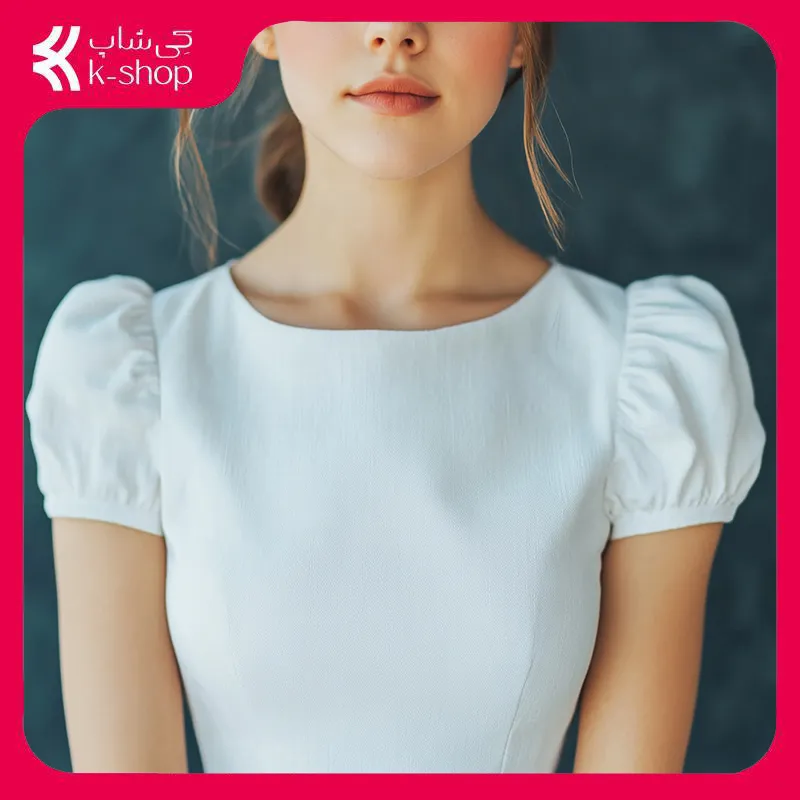 پیراهن آستین پفی